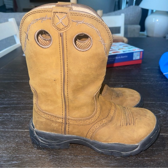 Twisted X With Cell-stone Waterproof Women’s Boots Size 6.5M Color Brown. - Picture 2 of 7